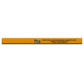 Made In The USA Carpenter 700 Flat Medium Lead Solid Pencil (Yellow)